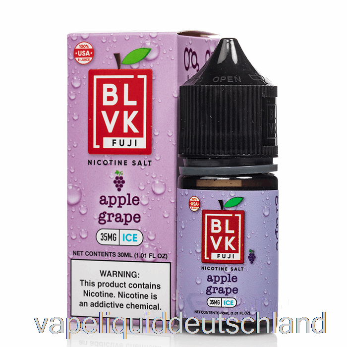 Apfel-Trauben-Eis – Blvk Fuji-Salze – 30 Ml, 35 Mg Vape Deutschland